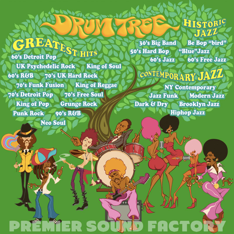 Premier Sound Factory Drum Tree Kontakt Library