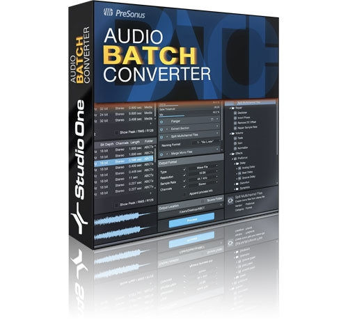 Presonus Audio Batch Converter