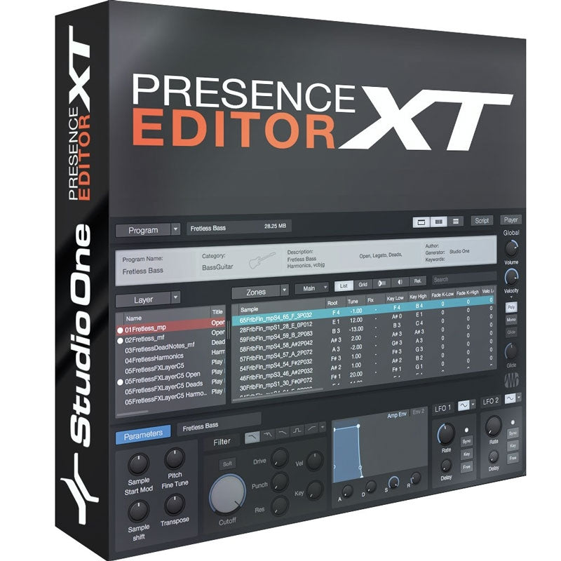 Presonus Presence XT Editor