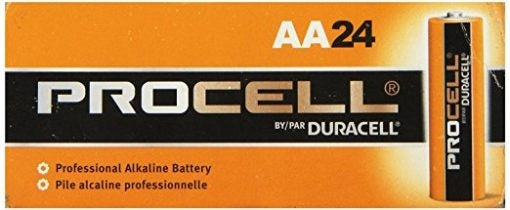 Hosa PRO-AA4 Duracell Procell Batteries, AA, 24 pc
