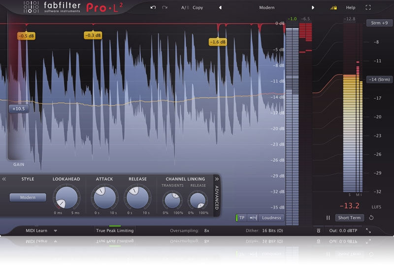 FabFilter Pro-L 2 Limiter Plugin
