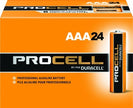 Hosa PRO-AAA4 Duracell Procell Batteries, AAA, 24 pc