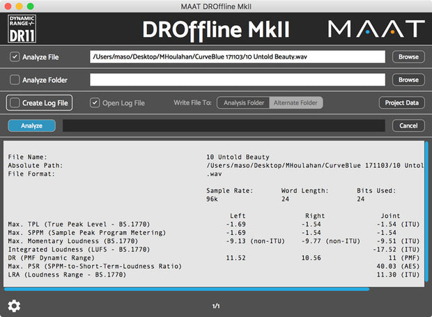 MAAT Labs DROffline MkII