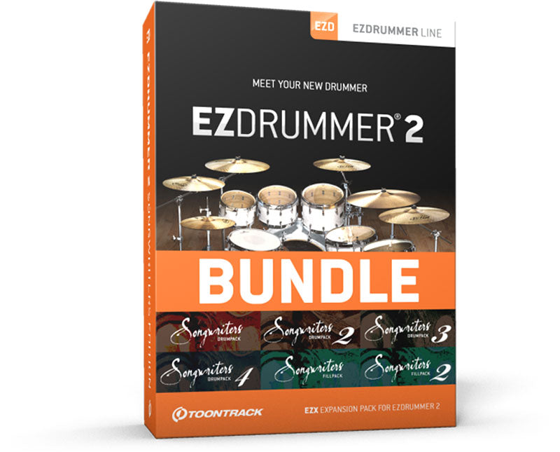 Toontrack EZdrummer 2 Songwriters Edition Bundle