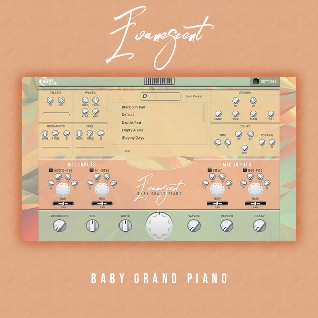 New Nation Evanescent Baby Grand Piano Plugin