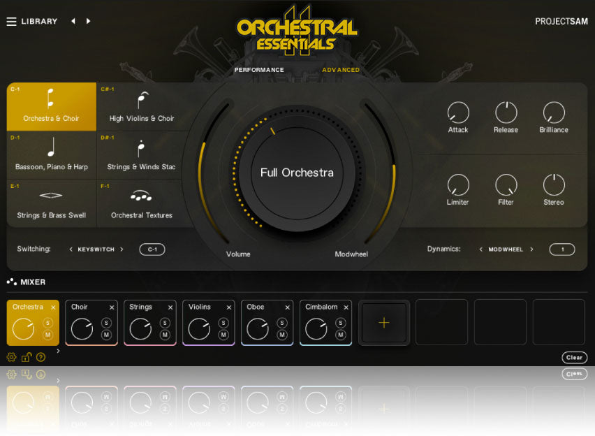 ProjectSAM Orchestral Essentials 2
