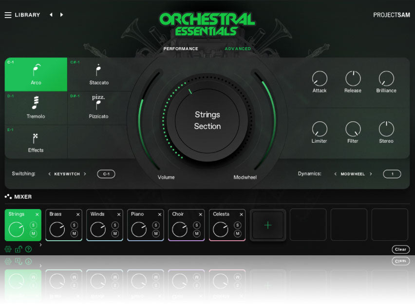ProjectSAM Orchestral Essentials