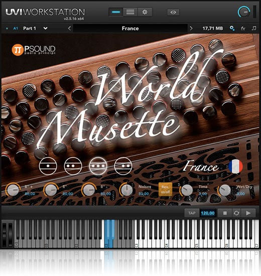 PSound World Musette UVI Instrument Plugin