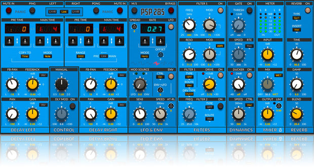 PSP Lexicon PSP 285 Delay Plugin