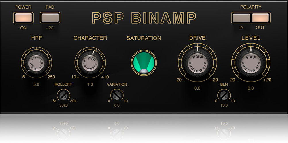 PSP BinAmp Binson Echorec Saturation Plugin