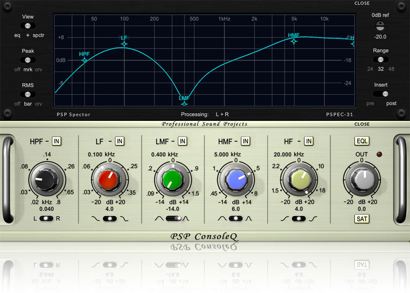 PSP ConsoleQ 2 EQ Plugin