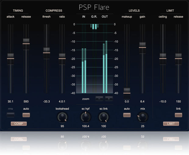 PSP Flare Psycho-Acoustic Compressor/Limiter