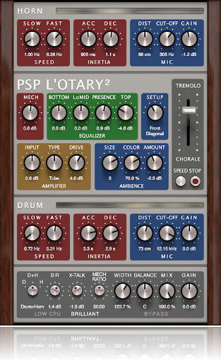 PSP L'otary2 Rotary Speaker Plugin