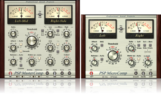 PSP MasterComp Mastering Compressor/Expander Plugin
