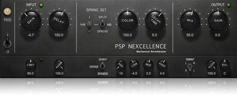 PSP Nexcellence Spring Reverb Plugin