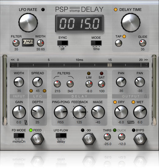 PSP stompDelay Tape Delay Plugin