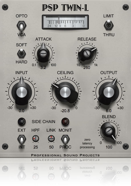 PSP Twin-L Dual Algorithm Classic Limiter Plugin