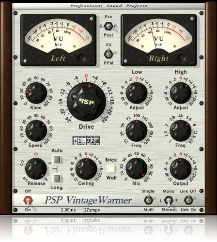 PSP VintageWarmer2 Saturation Plugin