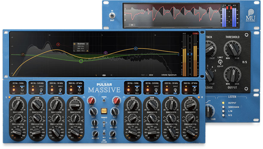 Pulsar Audio Blue Bundle MP-EQ + VM-COMP
