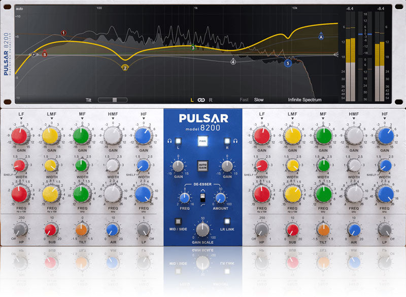 Pulsar Audio Pulsar 8200 Mastering EQ Plugin