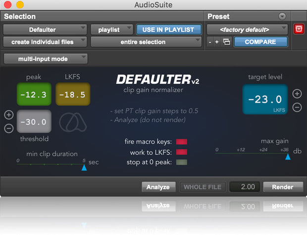 Quiet Art Defaulter