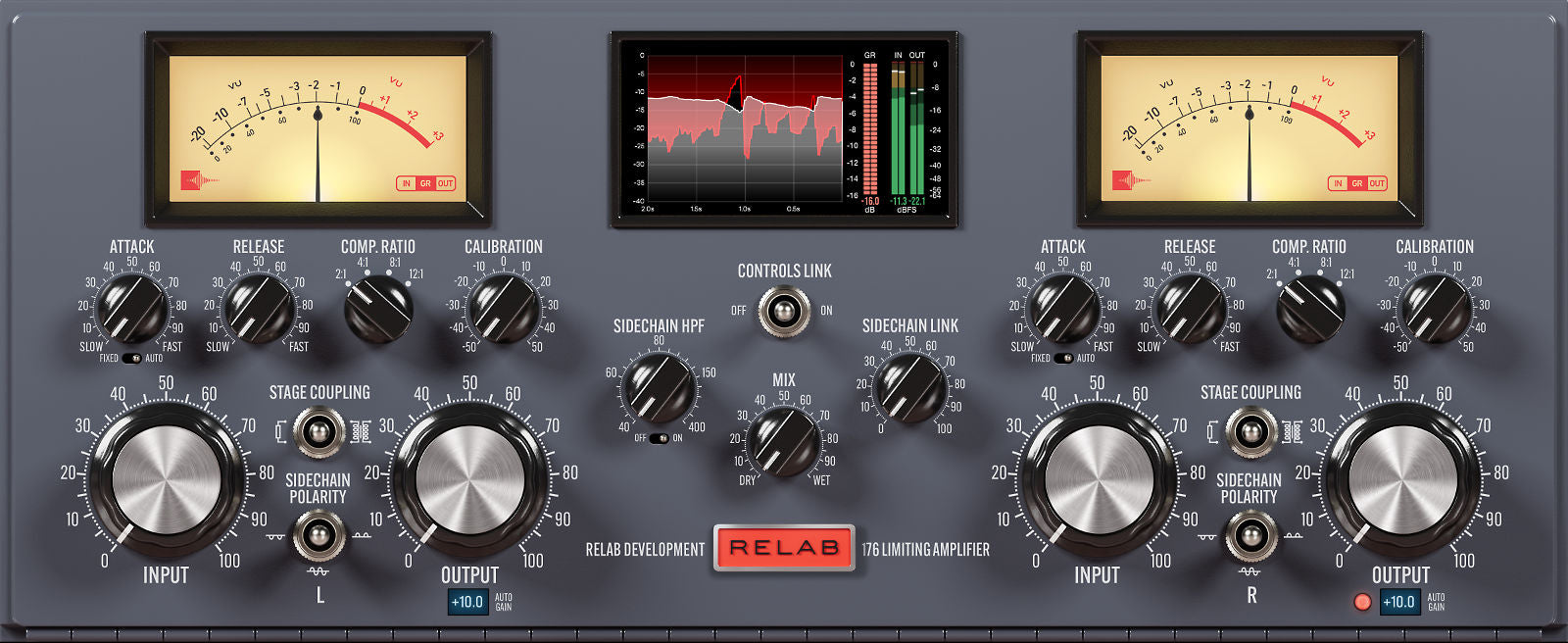 Relab Development 176 Tube Compressor/Limiter