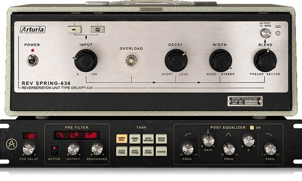 Arturia Rev Spring-636 Snappy Physical Reverb Plugin