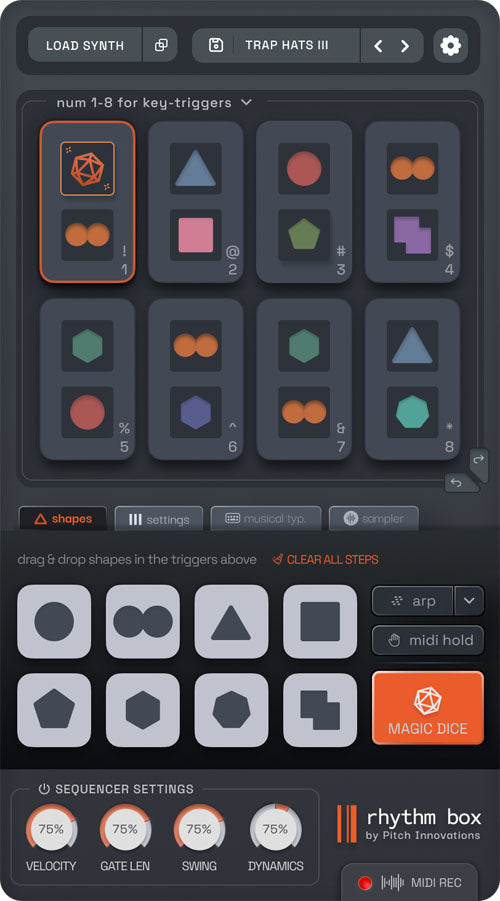 Pitch Innovations Rhythm Box Drum Machine