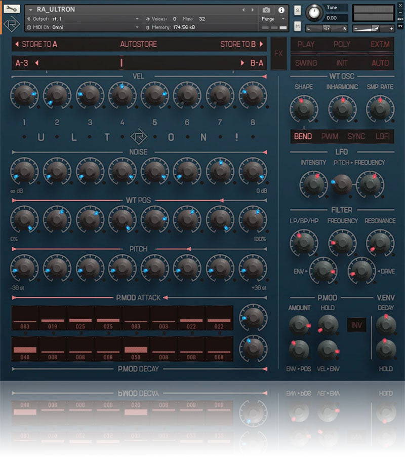 Rigid Audio Ultron Wavetable Rhythm Sequencer