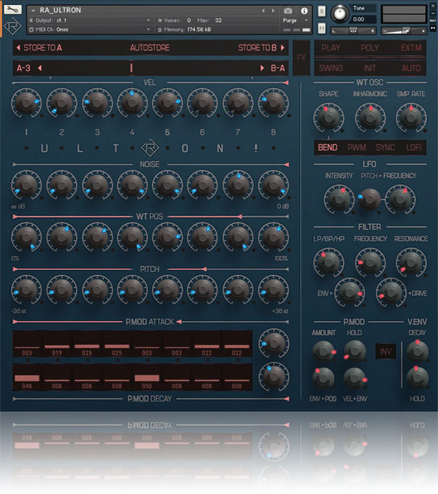 Rigid Audio Ultron Wavetable Rhythm Sequencer