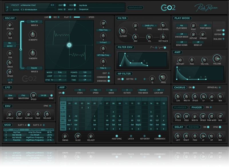 Rob Papen Go2-X Synthesizer Plugin