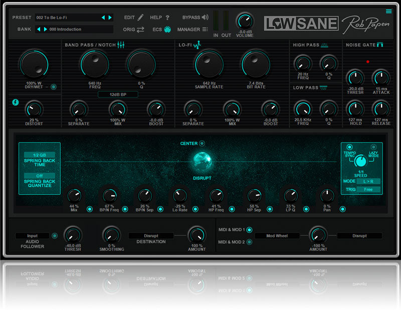 Rob Papen LowSane Crazy LoFi Plugin