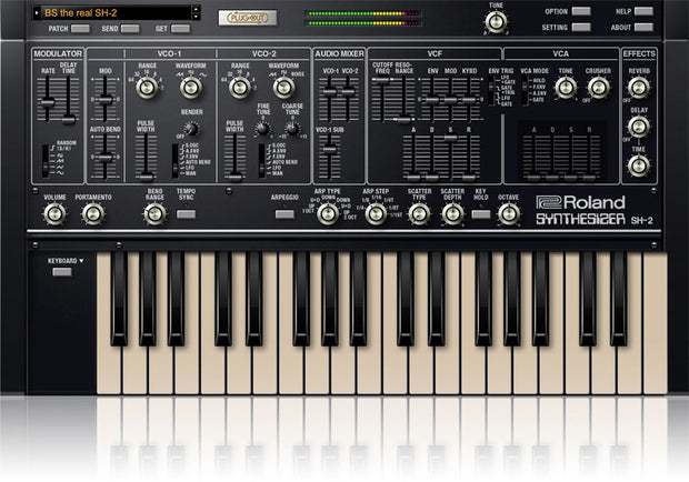 Roland SH-2 Software Synthesizer Lifetime Key