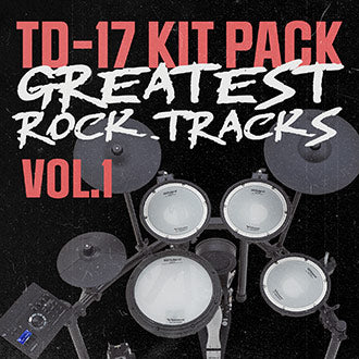 Roland TD-17 Kit Pack: Greatest Rock Tracks Vol. 1 Lifetime Key