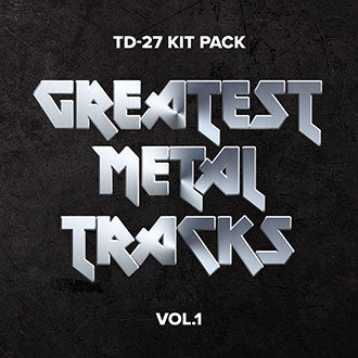 Roland TD-27 Kit Pack: Greatest Metal Tracks Vol. 1 Lifetime Key