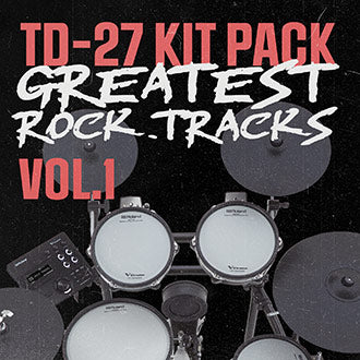 Roland TD-27 Kit Pack: Greatest Rock Tracks Vol. 1 Lifetime Key