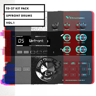 Roland TD-27 Kit Pack: Upfront Drums Vol. 1 Lifetime Key