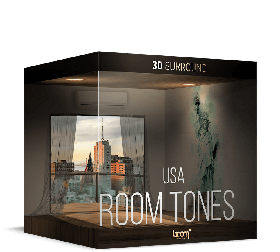 BOOM Library: Room Tones: USA - 3D Surround