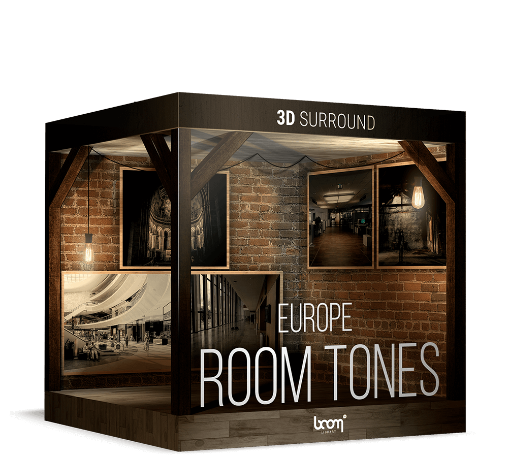 BOOM Library: Room Tones: Europe - 3D Surround