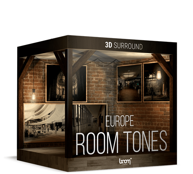 BOOM Library: Room Tones: Europe - 3D Surround