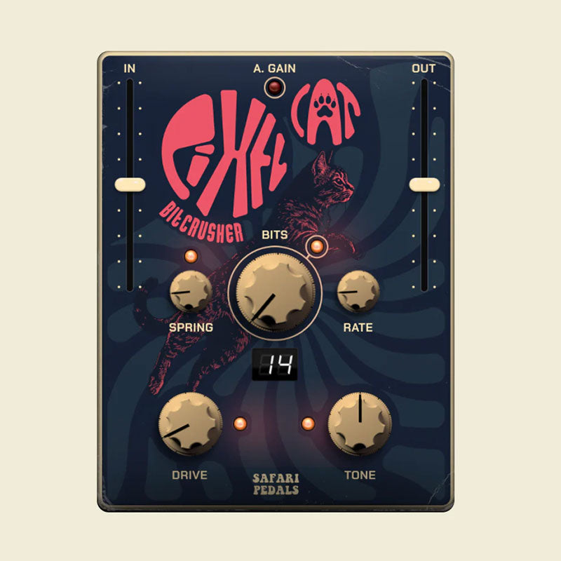 Safari Audio Pixel Cat