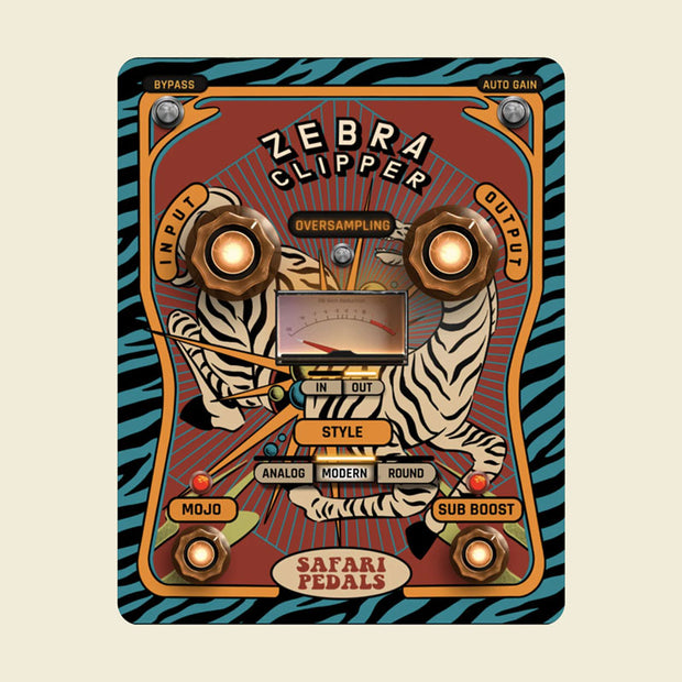 Safari Audio Zebra Clipper