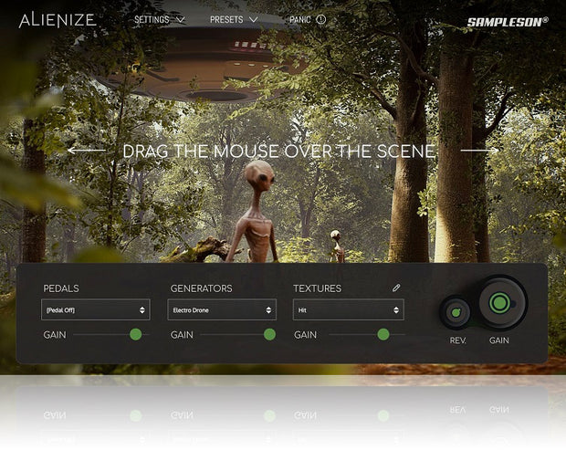 Sampleson Alienize Sci-Fi Underscores and Ambients