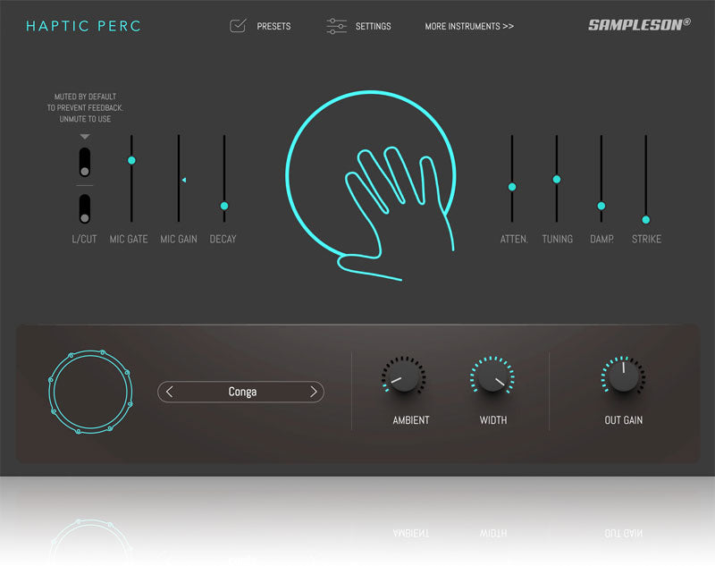 Sampleson Haptic Perc
