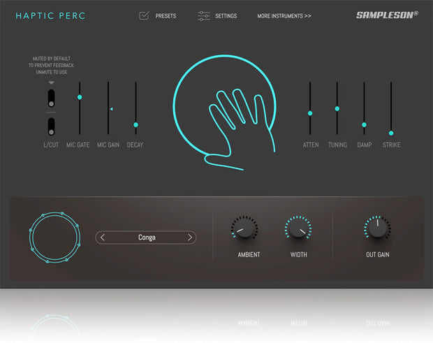 Sampleson Haptic Perc
