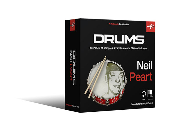 IK Multimedia Neil Peart Drums for SampleTank 3