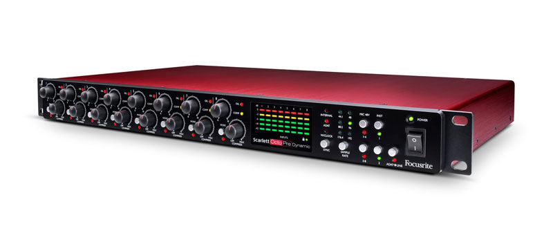 Focusrite Scarlett OctoPre Dynamic Mic Preamp