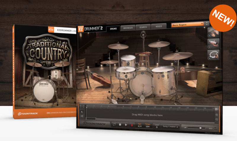 Toontrack Traditional Country EZX