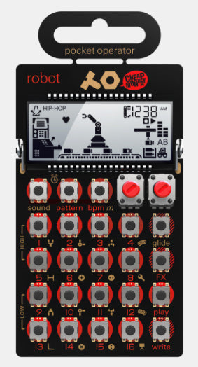 Teenage Engineering PO-28 Robot Pocket Operator