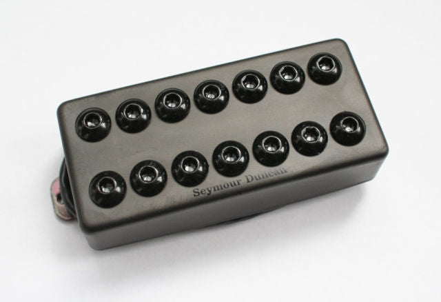 Seymour Duncan 8-String Invader Bridge Passive Mount Black Metal